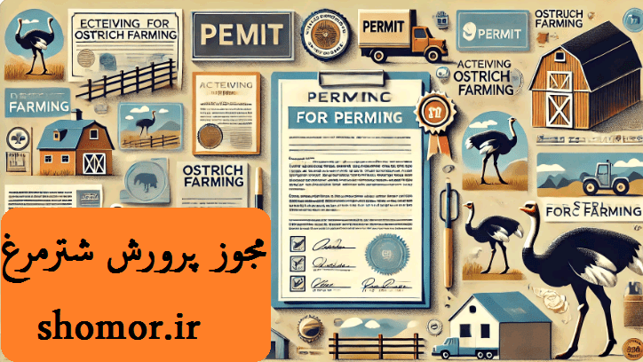مجوز پرورش شترمرغ