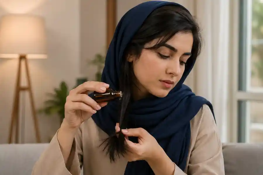 طریقه مصرف روغن شترمرغ برای مو