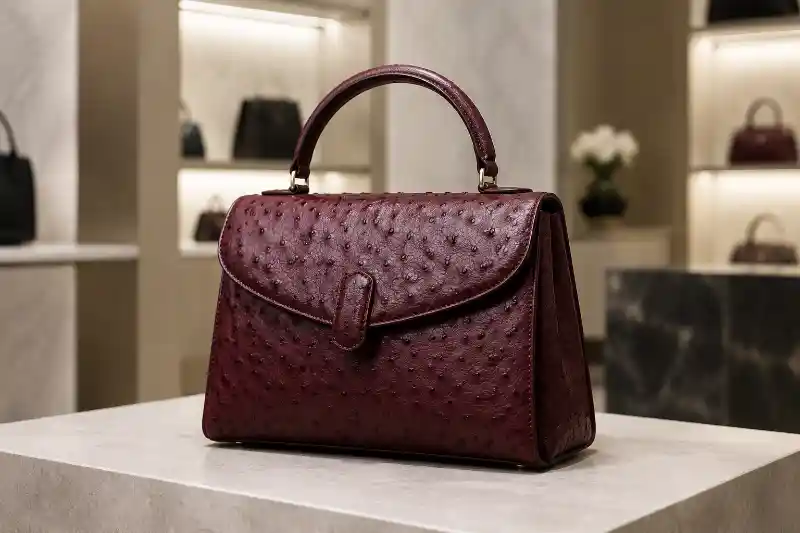 کیف چرم شترمرغ