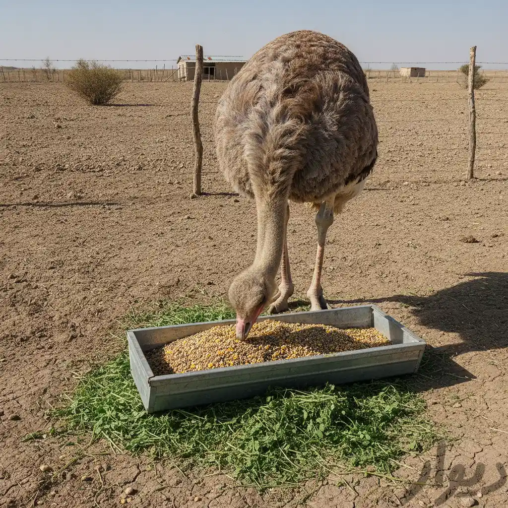 شترمرغ چه میخورد